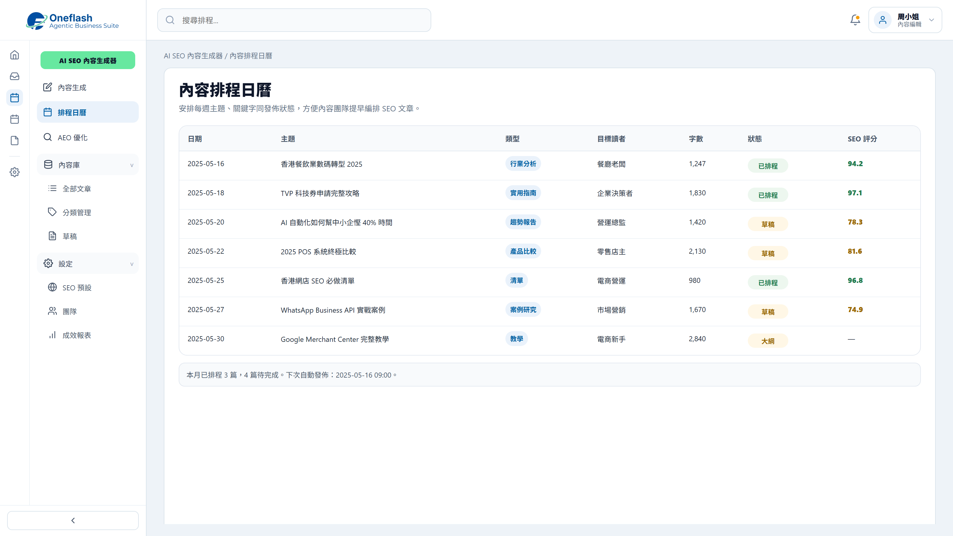 Batch Article Generation