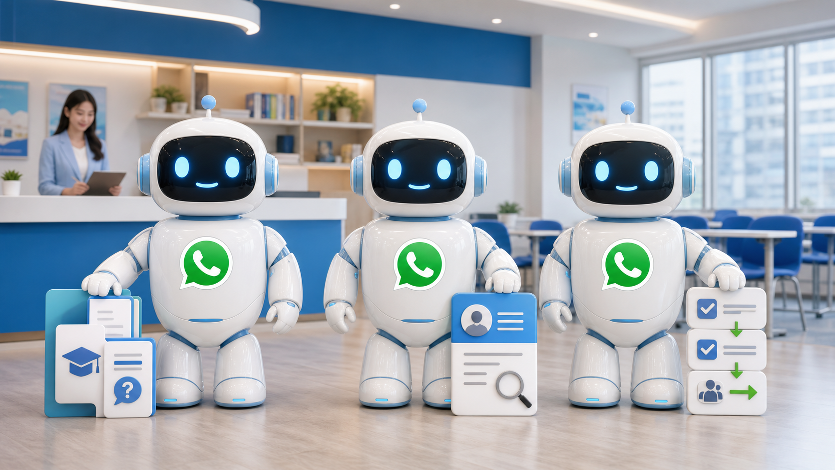 教育中心常用的 3 种 WhatsApp AI Chatbot:知识库、管理系统与 AI Agent