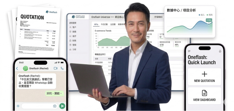 Oneflash Universe System Interface